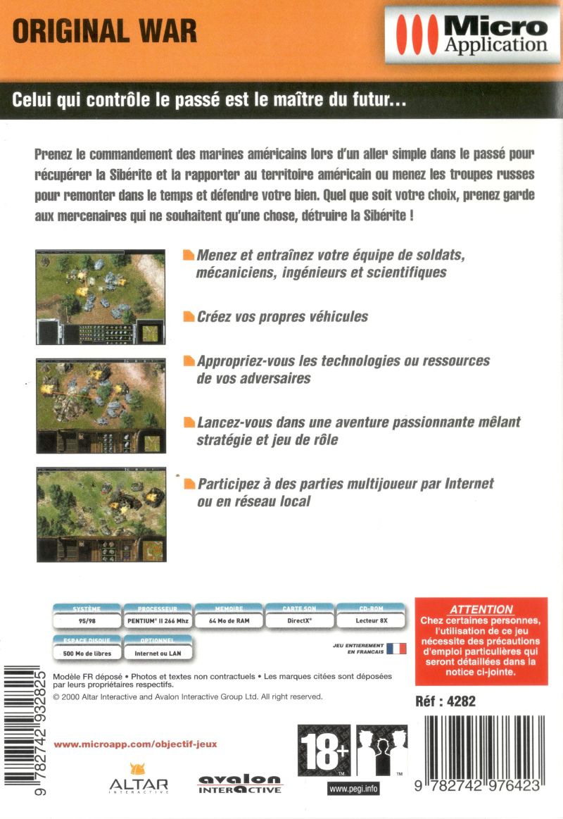 FR Objectif Jeux back cover