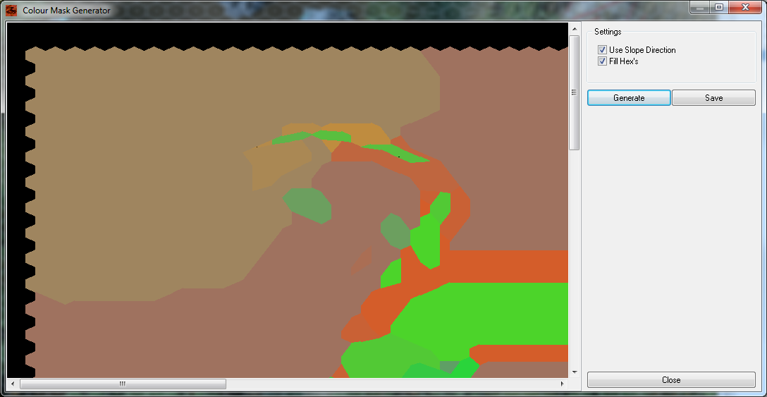 Colour mask generator