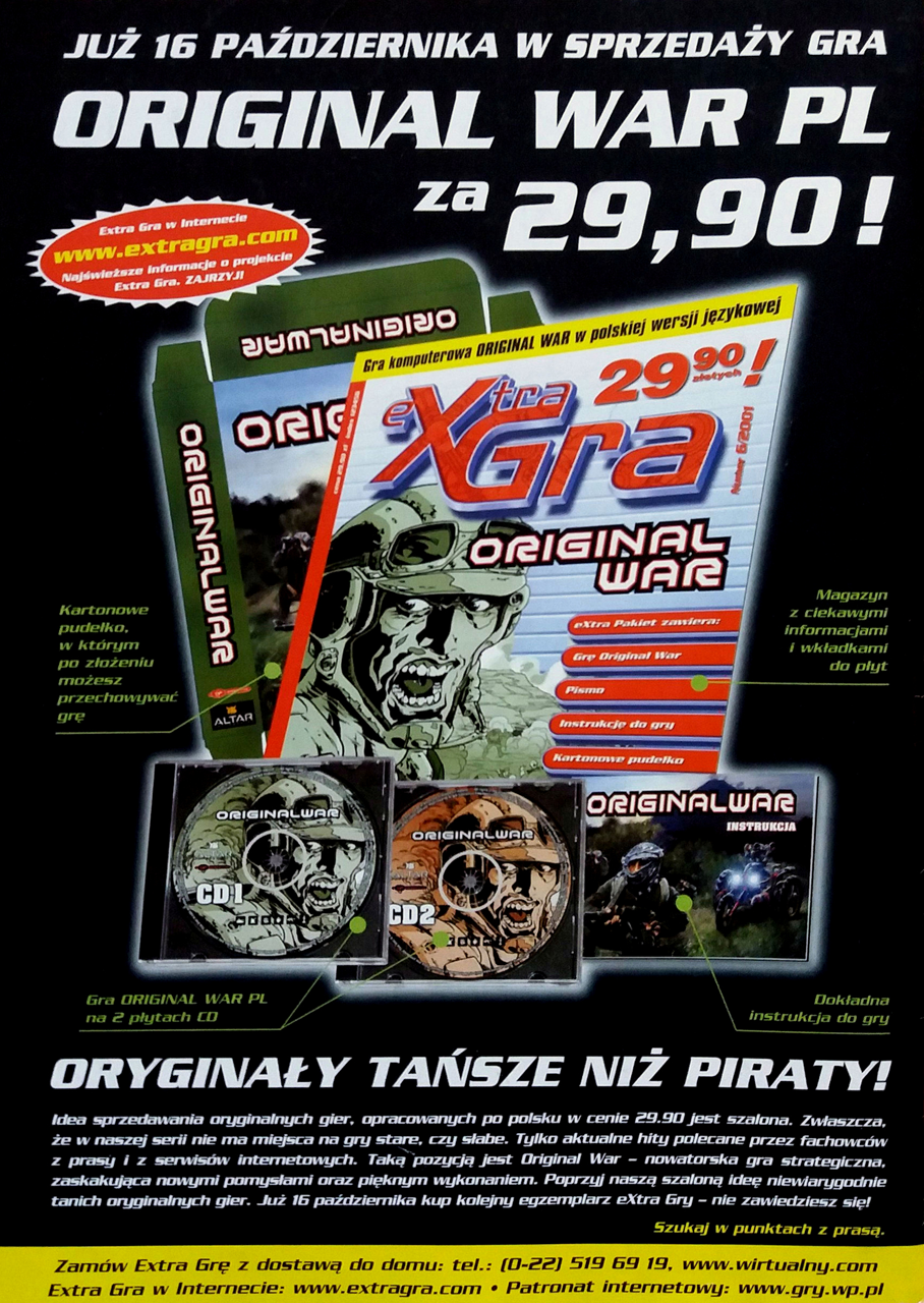 PL Original War - eXtra Gra - Reklama