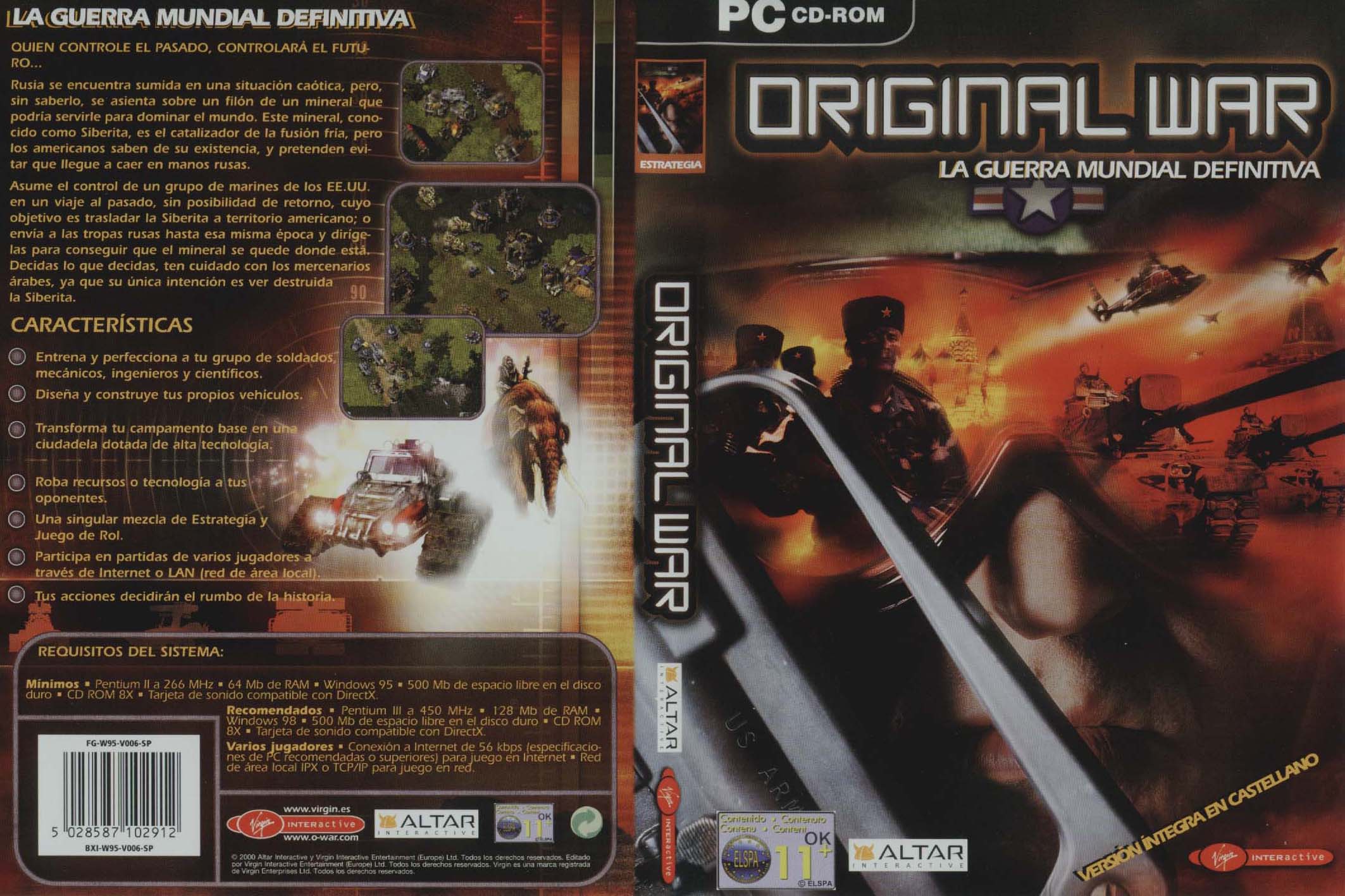 SP: Original War - La guerra mundial definitiva