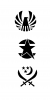 OW Crests of sides - Black version